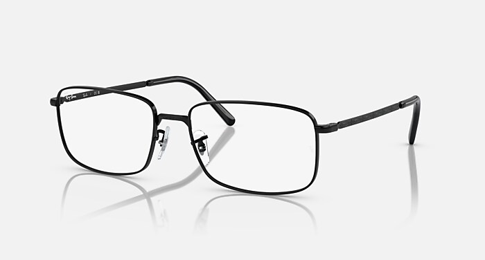 RB3717 OPTICS Eyeglasses with Black and Clear (57-18) - RB3717V