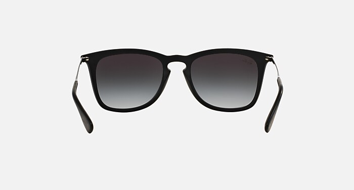 RB4221 Sunglasses in Black and Grey Gradient Dark Grey (52-19