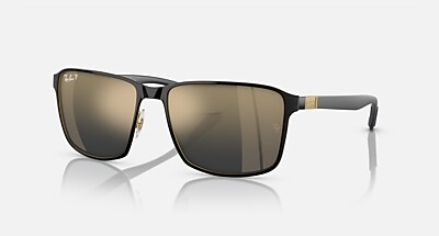 RB3721 POLARIZED+ LENSES ポラライズド（偏光） サングラス シルバー