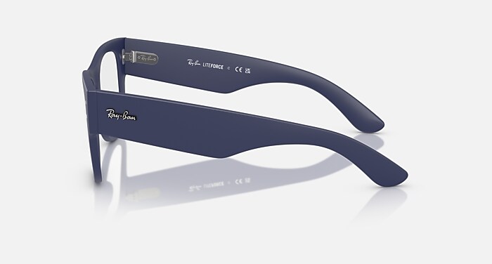 MEGA WAYFARER OPTICS LITEFORCE Eyeglasses with Sand Blue Frame