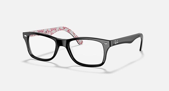 レイバン公式ストア】 Ray-Ban® RB5228 OPTICS メガネ | ホワイト上に