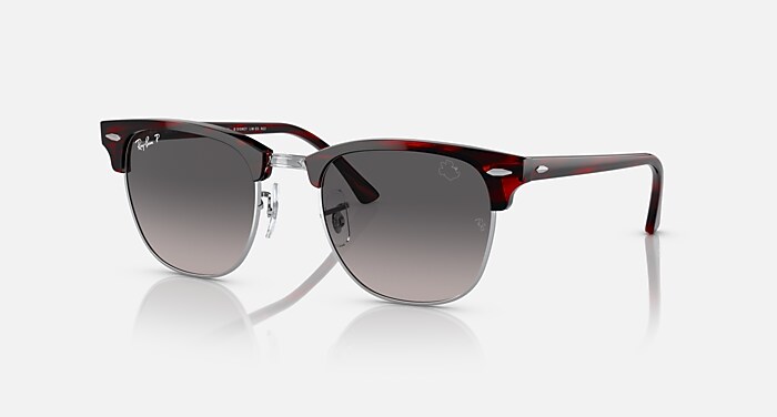 CLUBMASTER CLASSIC Polarized Sunglasses in Black & Gold and G-15