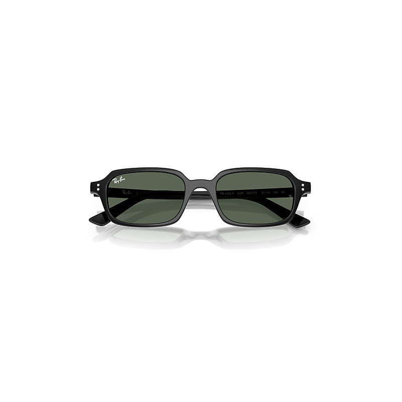 ZURI BIO-BASED Sunglasses in Black and Dark Green - RB4455F | Ray
