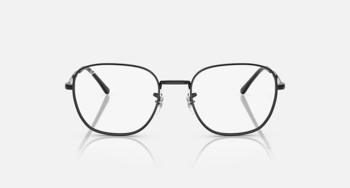 RB6534 OPTICS メガネ ブラック と クリア (53-19) - RB6534