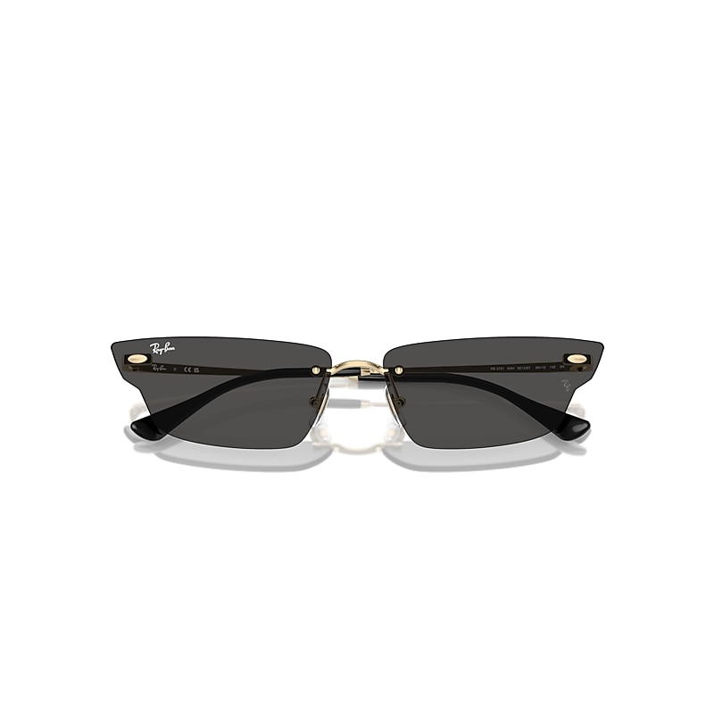 ANH BIO-BASED Sunglasses in Light Gold and Dark Grey - RB3731