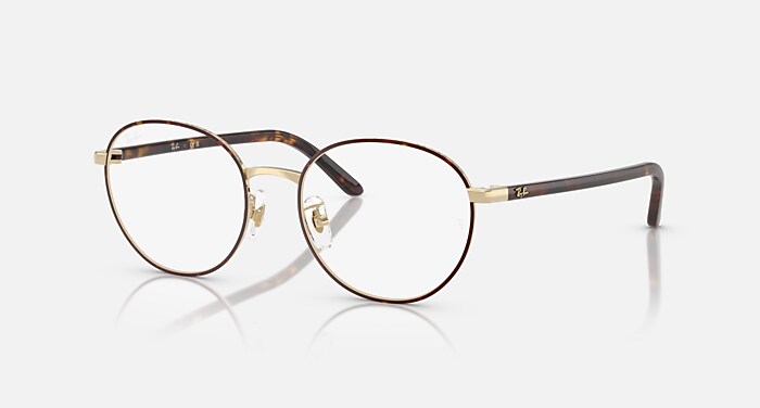 レイバン公式ストア】 Ray-Ban® RB6538D OPTICS メガネ | ハバナ オン 