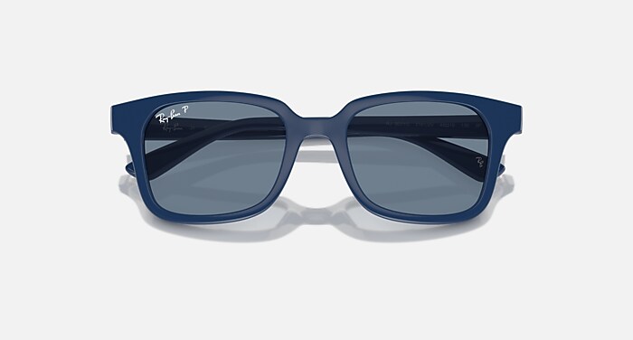 RB9071S KIDS Polarized Sunglasses in Blue and Dark Blue (48-18