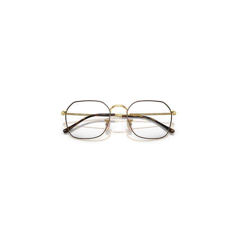 Ray-Ban Eyeglasses Gold Frame Lenses Polarized 51-20