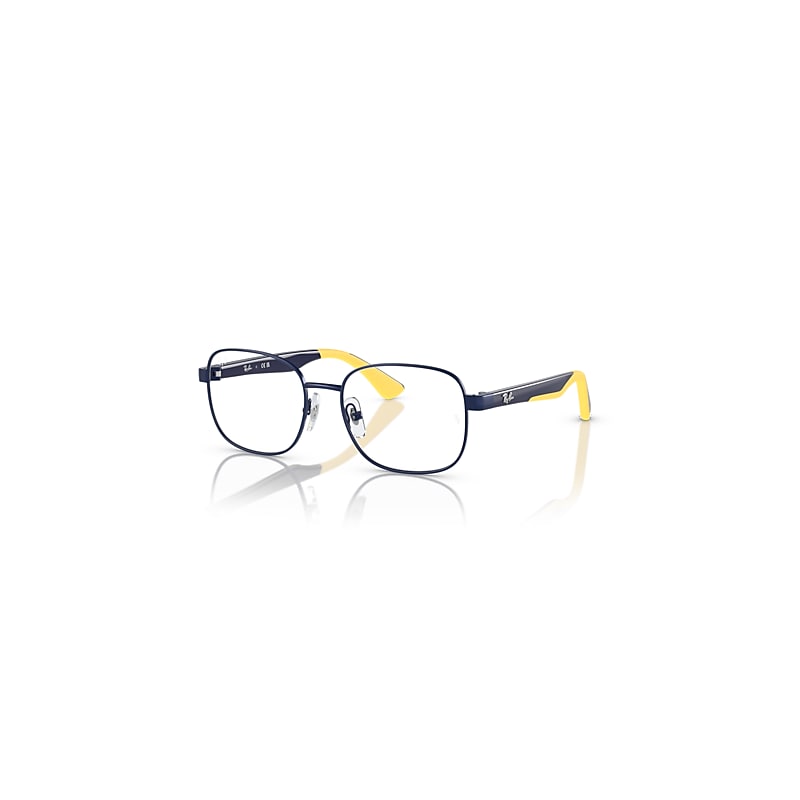 Ray-Ban Eyeglasses Kids  Optics Kids Bio-Based - Blue On Yellow Frame Demo Lens Lenses Polarized 49-16, RB1059