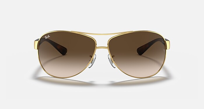 RB3386 Sunglasses in Arista Gold and Brown Gradient - RB3386 | Ray