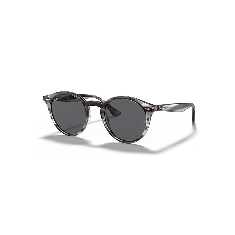 Ray - Ban Unisex Grey Ray - Ban Rb2180 643087 Sunglasses Acetate Round Normal - Image 2