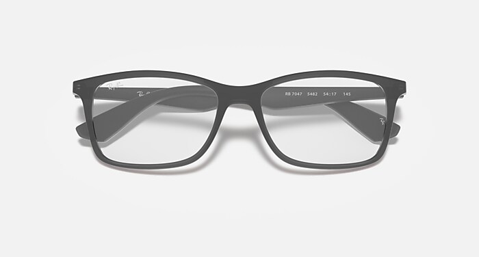 RB7047 OPTICS Polarized Eyeglasses with Transparent Grey and Clear