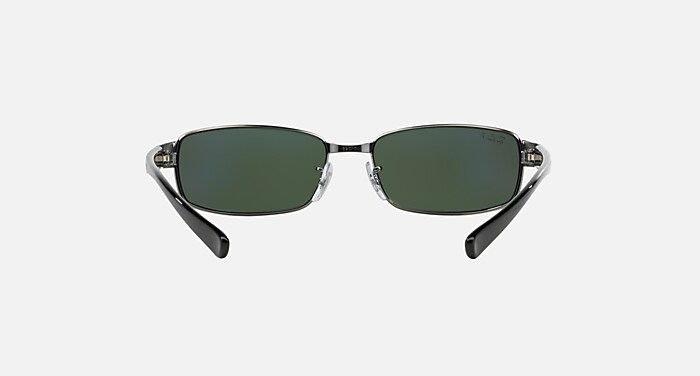 Rb3364 Polarized Sunglasses in Gunmetal Frame and Green Polarized