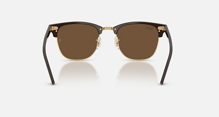 CLUBMASTER CLASSIC Sunglasses in Brown & Gold and Dark Brown 