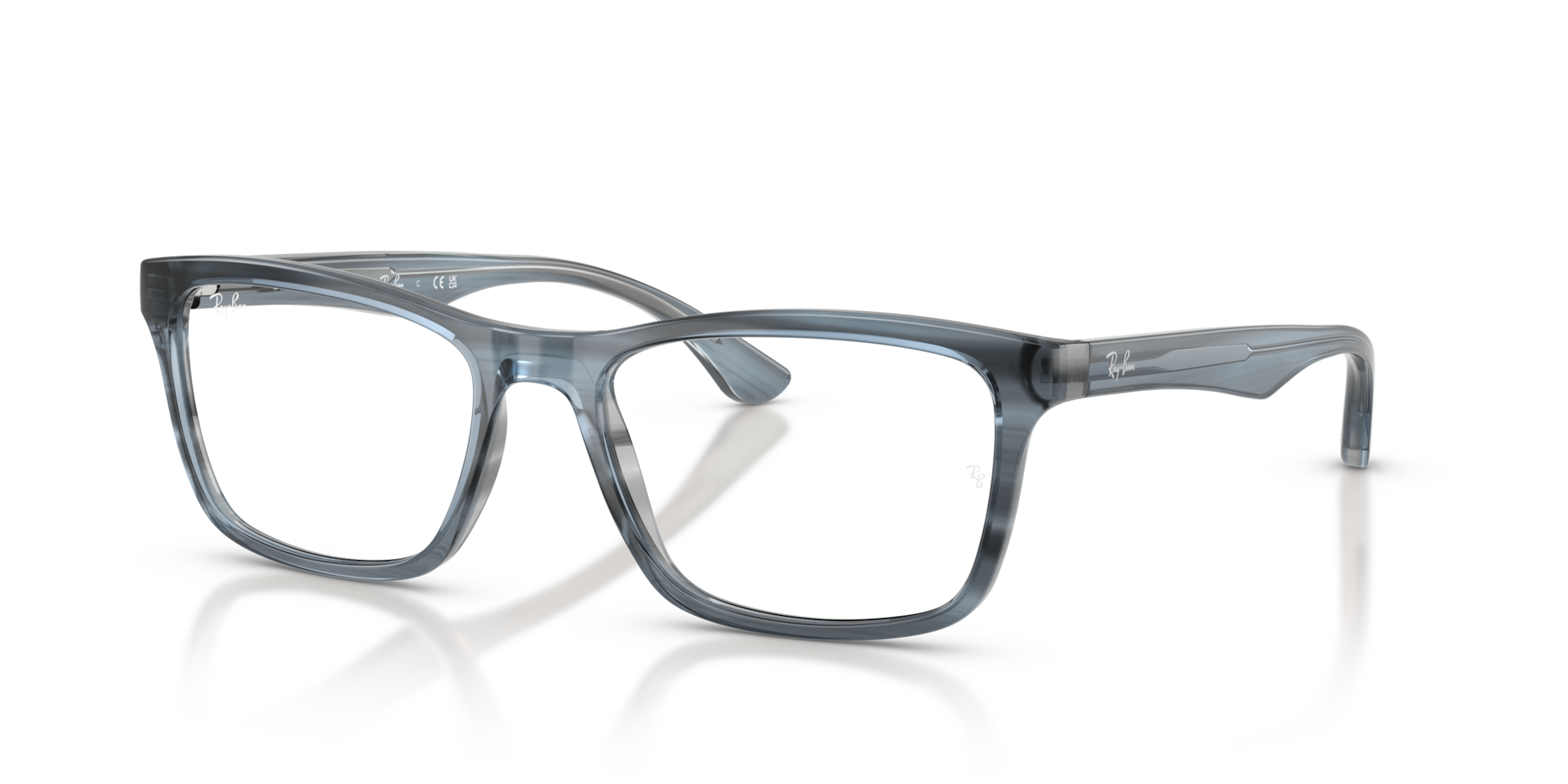 Ray Ban サングラス　ブラック　ブルー 0RX5279F__8456__P21__shad__qt.png
