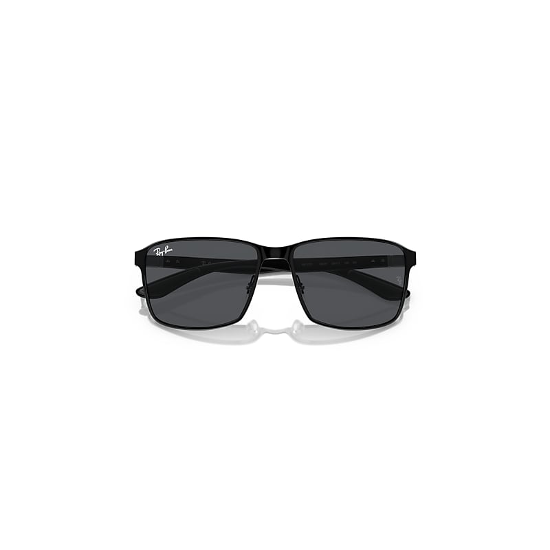 Ray-Ban Rb3721 Sunglasses Black Frame Grey Lenses 59-17