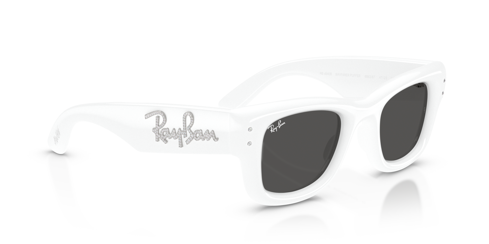 Ray-Ban サングラス ホワイト レイバン Ray-Ban 白縁 ホワイトフレーム サングラス ホワイト