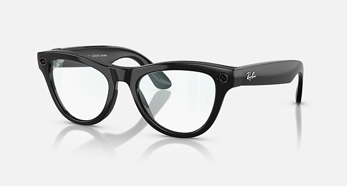 RAY-BAN META SKYLER - GEN 1 Sunglasses in Black and Clear - | Ray 