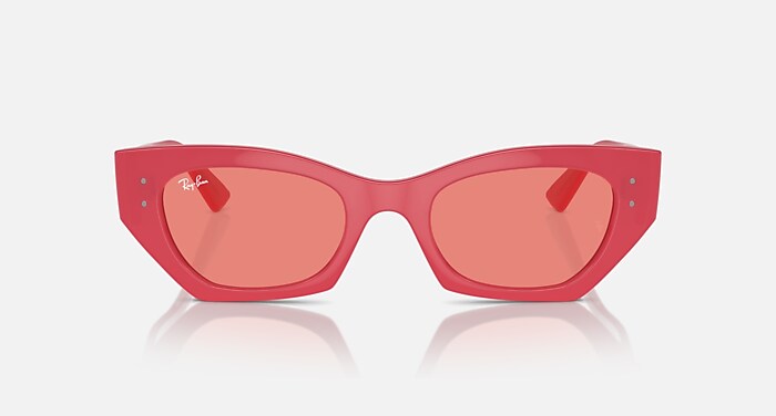 レイバン公式ストア】 Ray-Ban® ZENA BIO-BASED サングラス | レッド