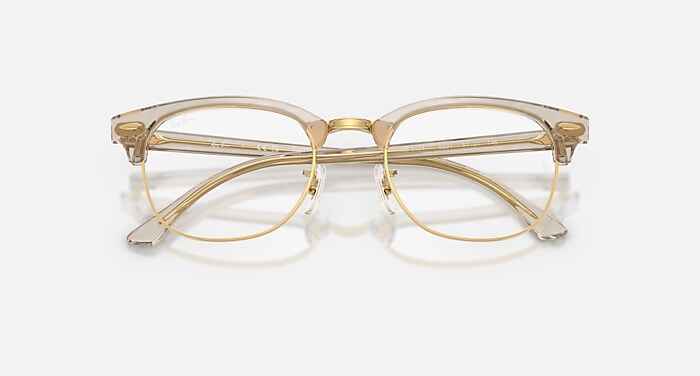 CLUBMASTER OPTICS CHANGE Eyeglasses with Photo Waves Grey and