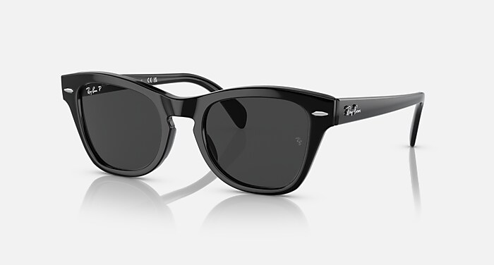 RB0707S Polarized Sunglasses in Black and Black Polarized  display picture 1