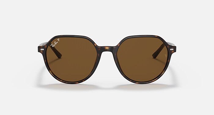 THALIA Polarized Sunglasses in Havana and Brown Polarized (53-18
