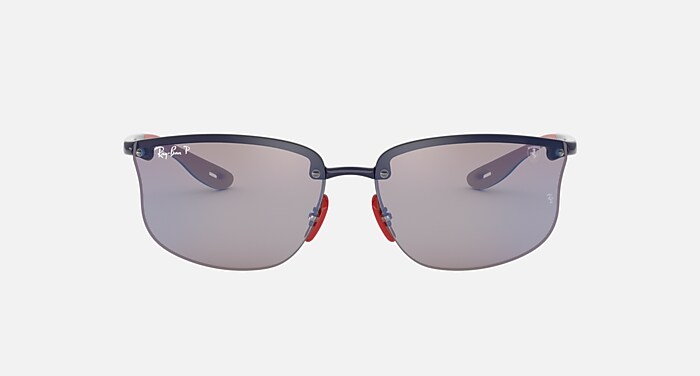 RB4322M SCUDERIA FERRARI COLLECTION Polarized Sunglasses in Blue