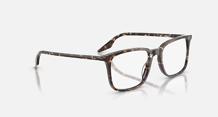 RB5421 OPTICS Eyeglasses with Havana Yellow Turtle and Clear (55