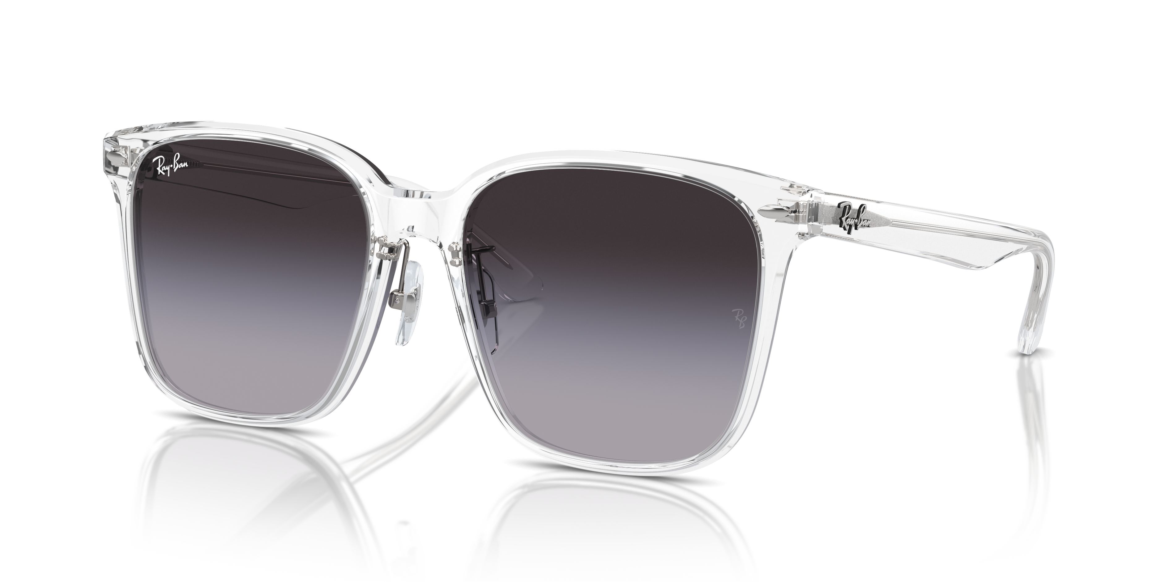 RB2206D Sunglasses in Transparent and Grey & Blue - RB2206D | Ray