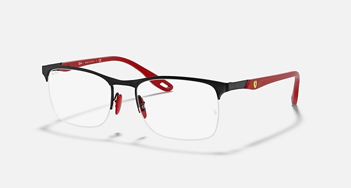 RB8416M SCUDERIA FERRARI COLLECTION Eyeglasses with Black Frame