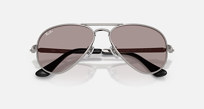 AVIATOR MAX SUMMER CAPSULE Sunglasses in Gunmetal and Violet