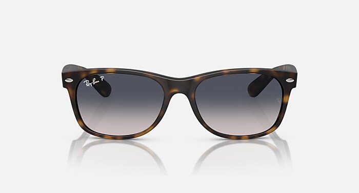 NEW WAYFARER CLASSIC Sunglasses in Havana and Blue Polarized