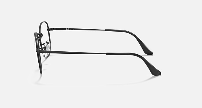 HEXAGONAL OPTICS Eyeglasses with Black and Clear (54-21) - RB6448