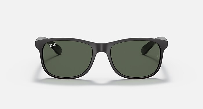 ANDY Sunglasses in Black and G-15 Green (57-17) - RB4202F | Ray