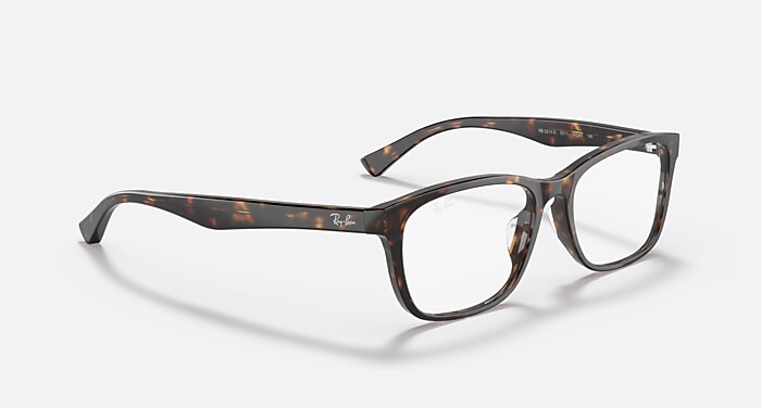 小物 Ray-Ban RB5315-D 2000 RB5315 OPTICS Eyeglasses with Havana and Clear (55-17) - RB5315D