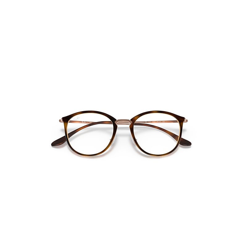 RB7140 OPTICS Eyeglasses with Striped Havana Frame - RB7140 | Ray