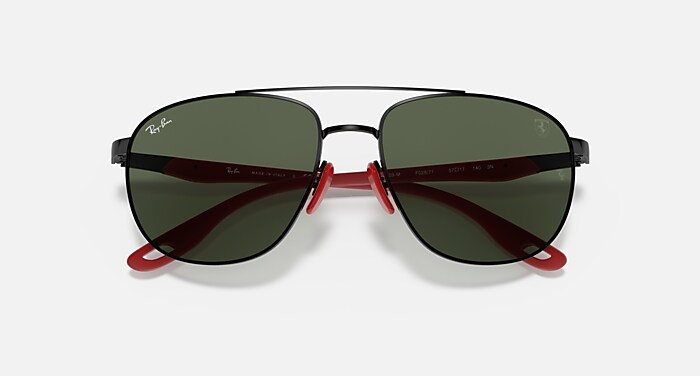 RB3659M SCUDERIA FERRARI COLLECTION サングラス ブラック と