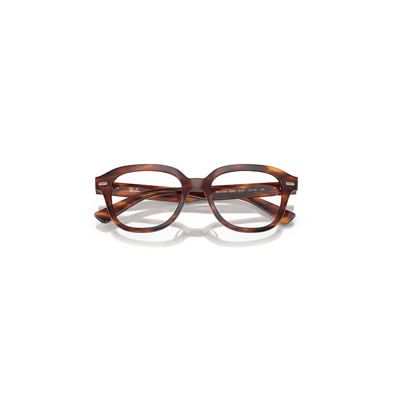 Ray-Ban  Eyeglasses Striped Havana Frame  Lenses Polarized 49-19