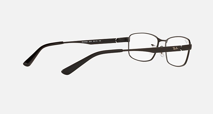 RB6452 OPTICS メガネ ブラック と クリア (56-16) - RB6452D