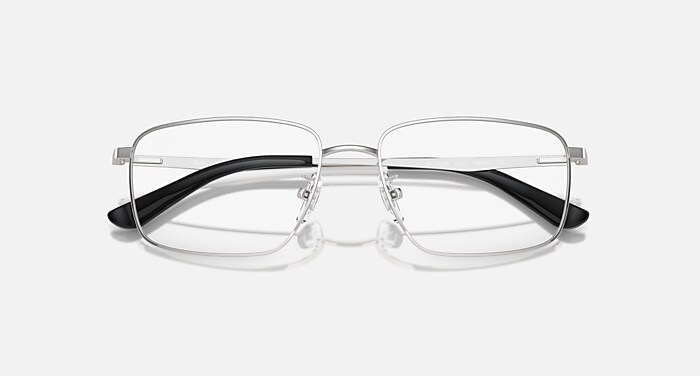 RB6524D OPTICS Eyeglasses with Silver and Clear (56-17) - RB6524D