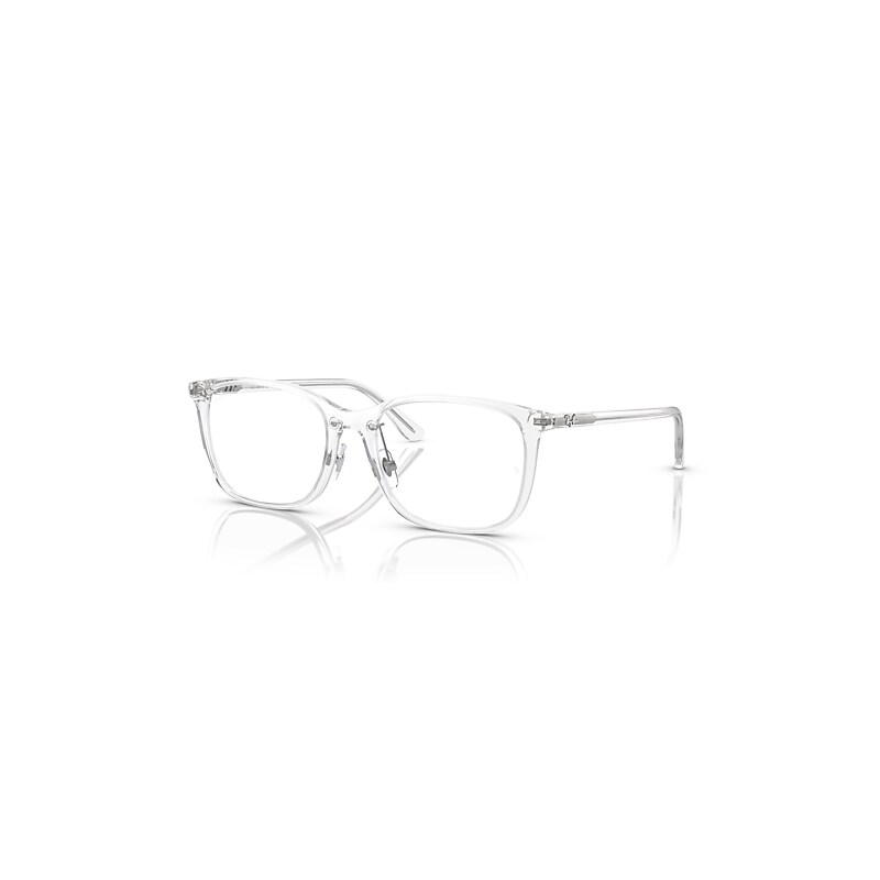 Ray-Ban Rb7168d Optics  Transparent Fassung Demo Gläser Glas Polarisiert 55-18