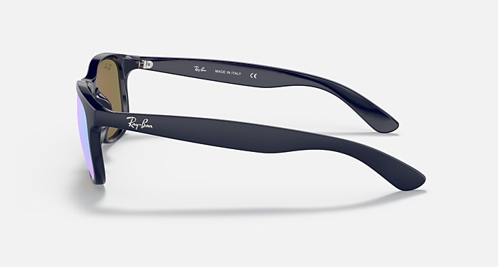 ANDY Sunglasses in Blue and Blue Mirror (55-17) - RB4202 | Ray-Ban® EU