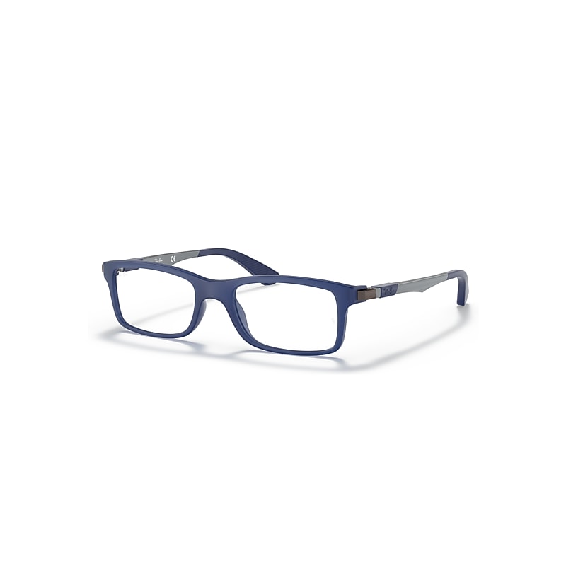 Ray-Ban Eyeglasses Kids  Optics Kids - Gunmetal Frame Clear Lenses Polarized 47-16, RB1588
