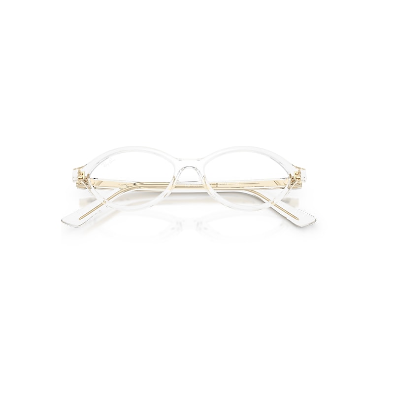Ray-Ban Romy Optics Bio-based Optical Clear Frame Transparent Lenses Polarized 52-16