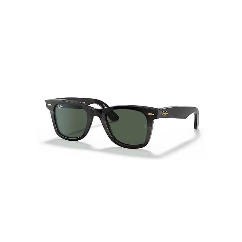 Ray - Ban Unisex Brown/Green Rb2140co Wayfarer 921471 Sunglasses G15 Squared Normal - Image 3