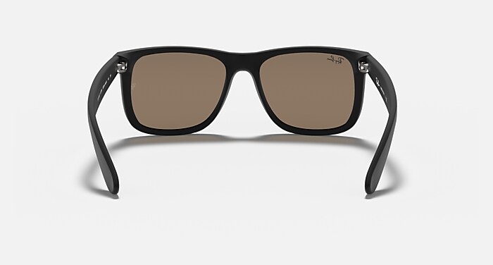 JUSTIN COLOR MIX Sunglasses in Rubber Black and Gold Mirror (54-17