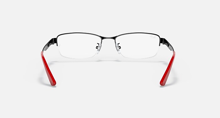 RB6453 OPTICS メガネ ブラック と クリア (55-17) - RB6453D