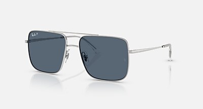 ARI BIO-BASED ポラライズド（偏光） サングラス シルバー と ブルー