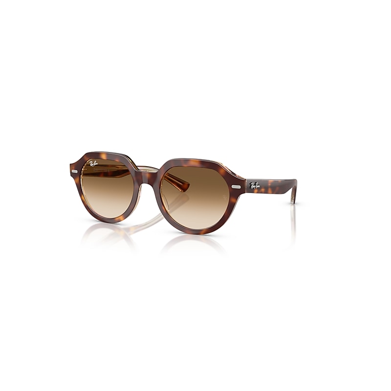 Ray-Ban Sunglasses  Gina - Light Havana  Frame Brown Lenses 51-21, RB4399