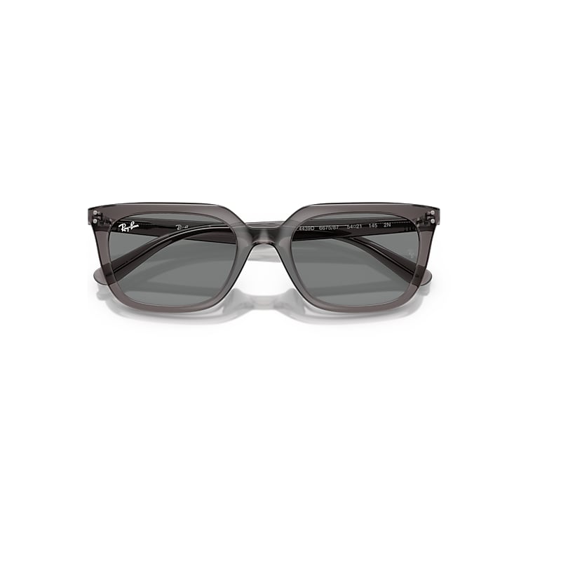 RB4439D Sunglasses in Transparent Grey and Dark Grey (54-21